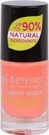 Lakiery do paznokci - Benecos Lakier do paznokci Peach Sorbet - miniaturka - grafika 1