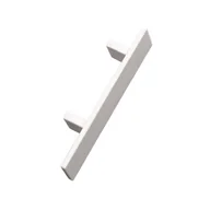 Akcesoria do wystroju okien - Dekiel zakończeniowy do szyn II LM biały Bojanek - miniaturka - grafika 1