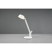Lampy stojące - Trio Ava LED lampka biurkowa z portem USB biała 523090131 - miniaturka - grafika 1