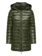 Kurtki damskie - ONLY Płaszcz pikowany w kolorze ciemnozielonym - miniaturka - grafika 1