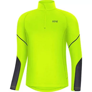 Koszulki męskie - Gore Wear Gore Wear męska koszulka z długim rękawem, Multisport, XXL, neonowo-żółty/czarny 100530089907 - grafika 1