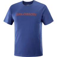 Koszulki sportowe męskie - KOSZULKA SALOMON OUTLIFE LOGO M C19650 - miniaturka - grafika 1