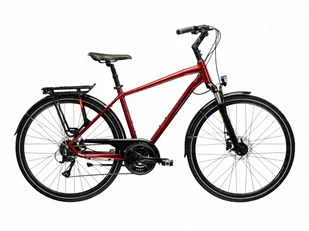 Rower trekkingowy KROSS TRANS 4.0 rozmiar M Czerwony - Rowery - miniaturka - grafika 1