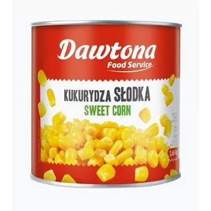 Kukurydza Konserwowa Słodka 2600G Dawtona - Szybkie dania obiadowe - miniaturka - grafika 1
