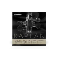 Akcesoria do instrumentów smyczkowych - D'Addario 4/4 Kaplan E Gold Ball End Medium - miniaturka - grafika 1