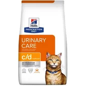 Sucha karma dla kotów - Hills Prescription Diet C/D Feline Urinary Care Chicken 0,4 kg - miniaturka - grafika 1