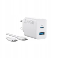 Ładowarki do telefonów - ANKER 20W USB C Ładowarka Szybkie Ładowanie iPhone iPad 150cm Kabel - miniaturka - grafika 1
