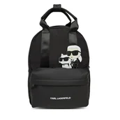 Plecaki - Plecak Karl Lagerfeld Kids Z30559 Czarny - miniaturka - grafika 1