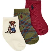 Skarpetki dla dzieci - POLO RALPH LAUREN Skarpety 3-pack - miniaturka - grafika 1
