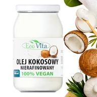 Zdrowa żywność - Olej kokosowy nierafinowany 900ml - miniaturka - grafika 1