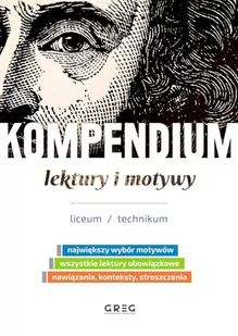 kompendium - lektury i motywy - liceum/technikum (twarda oprawa) - Lektury szkoły średnie - miniaturka - grafika 1