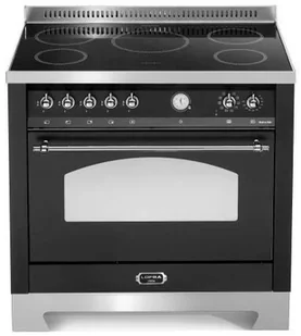 Kuchenka elektryczna Kuchnia z płytą indukcyjną LOFRA DOLCEVITA 90 NERO MATT RNMG96MFT/5i/Chrome - Kuchenki elektryczne - miniaturka - grafika 1