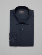 Koszule męskie - koszula simeria 00382 długi rękaw granatowy classic fit - miniaturka - grafika 1