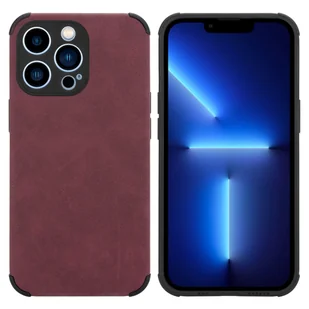 Etui Do Apple iPhone 11 PRO MAX Pokrowiec w Burgundia Fioletowa TPU Silikon Etui Ochronny Obudowa Case Cover Cadorabo - Etui i futerały do telefonów - miniaturka - grafika 1