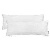 Poszewki na poduszki - Poszewka bawełniana DECOKING Amber, biały, 40x145 cm, 2 szt. - miniaturka - grafika 1