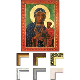 Obraz Matki Bożej Jasnogórskiej - Ikony i obrazy sakralne Obraz Matki Bożej Jasnogórskiej - Ikony i obrazy sakralne - miniaturka - grafika 1