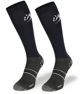 Skarpetki damskie - Podkolanówki jeździeckie, SJMT, granatowe, S, 35-38 - miniaturka - grafika 1