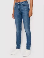 Spodnie damskie - Levi's Jeansy 721 18882-0512 Niebieski Skinny Fit - miniaturka - grafika 1