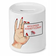 Skarbonki - SKARBONKA KOSMETYCZKI NAJLEPSZA KOSMETYCZKA! z Nadrukiem ze Zdjęciem - miniaturka - grafika 1