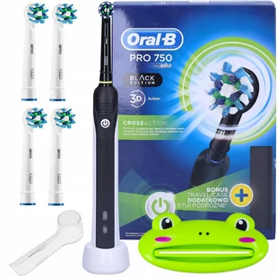 Braun Oral-B Pro 750 Black - Szczoteczki elektryczne - miniaturka - grafika 2