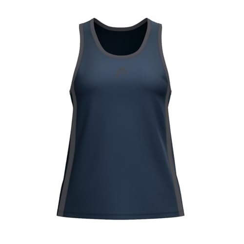 HEAD Club 25 Tech Tank Top damski, granatowy