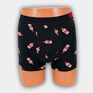 Bokserki Męskie Bawełniane Majtki Kolorowe Śmieszne Wzory Moro Rozmiar M - Majtki męskie - miniaturka - grafika 1