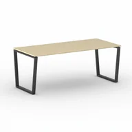 Stoły i stoliki do biura - B2B Partner Stół konferencyjny IMPRESS 2000 x 900 x 750 mm, brzoza 499425 - miniaturka - grafika 1