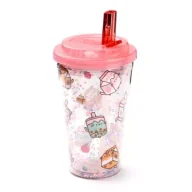 Kubki - Violet Kubek 500ml Pusheen plastikowy CUP79 - miniaturka - grafika 1