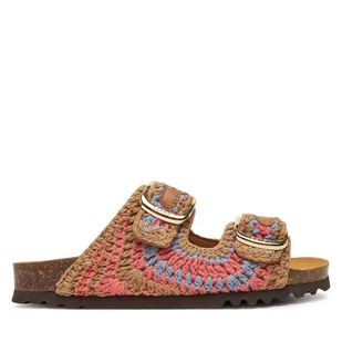 Klapki Scholl Noelle F32248 Brązowy - Klapki i japonki damskie - miniaturka - grafika 1