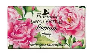 Florinda Florinda Mydło naturalne roślinne PEONIE 100 g flo-015 - Mydła - miniaturka - grafika 1