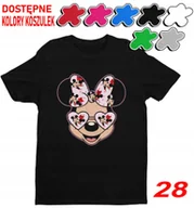 Koszulki męskie - Dziecięca Koszulka Z Nadrukiem Duży Wybór Myszka Miki Różne -M 134-140 - miniaturka - grafika 1