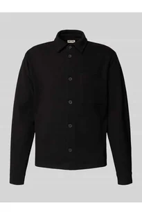 Koszula casualowa o kroju relaxed fit z lekko fakturowanym wzorem model NEW KODYL - Only & Sons - Koszule męskie - miniaturka - grafika 1