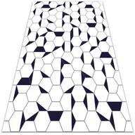 Dywany - Wewnętrzny dywan winylowy Hexagony 150x225 cm - miniaturka - grafika 1