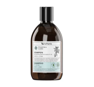 Szampon do włosów przetłuszczających się Mięta Cynk Pharma Care 500ml - Szampony do włosów - miniaturka - grafika 1