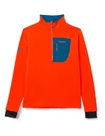 Bluzy męskie - Trango bluza męska, pomarańczowy/niebieski, S - miniaturka - grafika 1