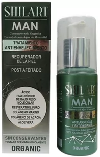 Płyn kosmetyczny po goleniu D'shila Emulsion Facial Post Afeitado 120 ml Shilart Man (8436002858417) - Balsamy po goleniu - miniaturka - grafika 1