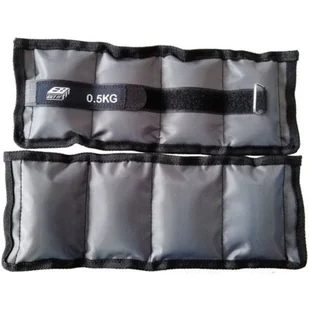 EB FIT Obciążenie na przeguby EB FIT Szary 2x0.5 kg) - Obciążenia - miniaturka - grafika 1