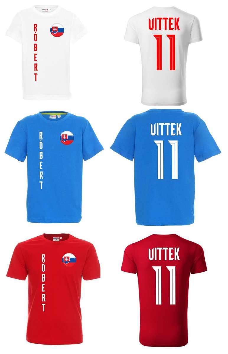 Koszulka Słowacja RÓBERT VITTEK 11 Jr