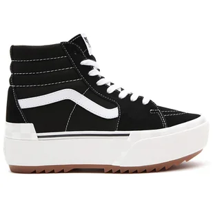 Buty Vans Sk8-Hi Stacked VN0A4BTW5ZN1 - czarne - Trampki damskie - miniaturka - grafika 1