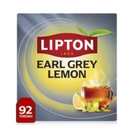 Herbata - Czarna herbata Lipton Earl Grey Lemon 184g - 92 torebki - miniaturka - grafika 1