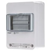 Rozdzielnie elektryczne - Hager polo Obudowa natynkowa do modułowych sterowników grzewczych rozmiar 4-moduły; IP31 TGC600 TGC600 - miniaturka - grafika 1