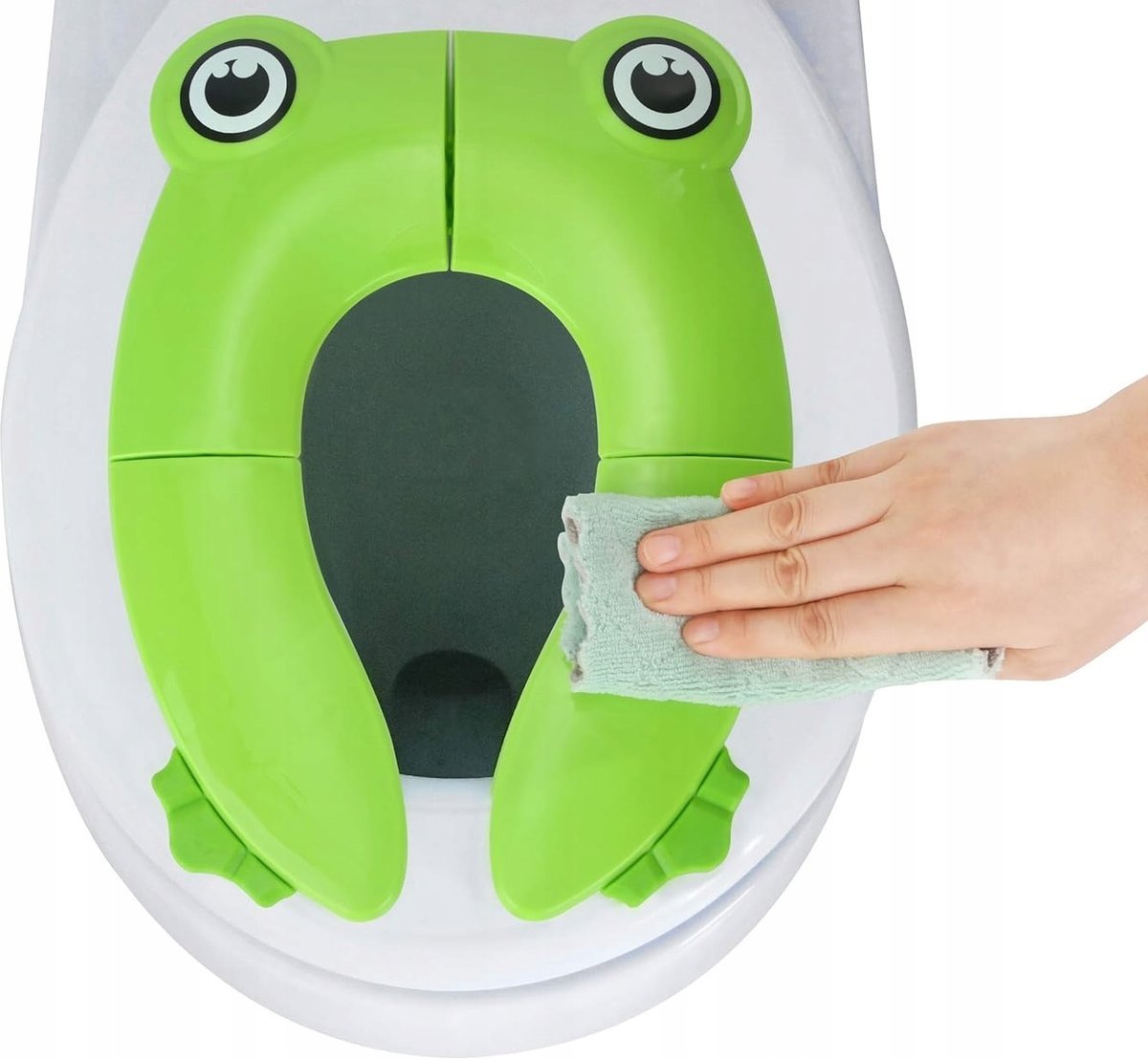 Pokrowiec Na Deskę Sedesową Nakładka Dla Dziecka Podróżna Przenośna Żabka