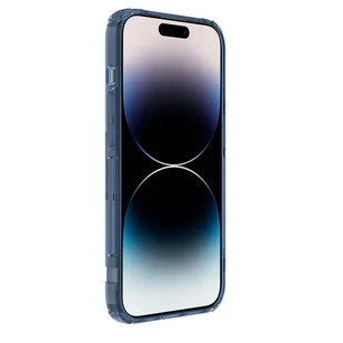 Nillkin Nature Pro Magnetic Case etui iPhone 14 Pro Max magnetyczny pokrowiec MagSafe niebieski - Etui i futerały do telefonów - miniaturka - grafika 6