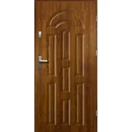 Drzwi zewnętrzne - Drzwi zewnętrzne AURORA pełne złoty dąb 90 prawe RADEX - miniaturka - grafika 1