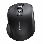 Myszki - UGREEN M752 Bluetooth 5.4 + 2.4 GHz 2xAA czarna - miniaturka - grafika 1