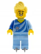 Figurki dla dzieci - Minifigurka Lego 71032 Seria 22 łyżwiarz - miniaturka - grafika 1
