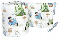 Ochraniacze do łóżeczka - OCHRANIACZ 420x30 DO ŁÓŻECZKA 140x70 SUPER JAKOŚĆ! - miniaturka - grafika 1