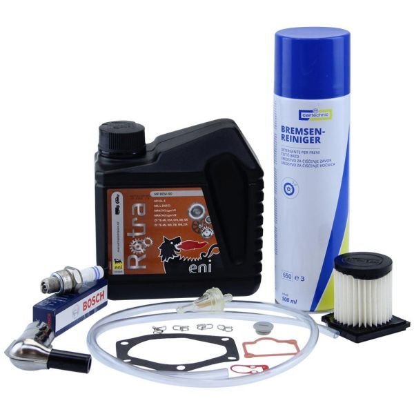 Zestaw inspekcyjny Hercules Prima 3 5 uszczelka filtra powietrza 16mm świeca zapłonowa Bosch W7AC uszczelki gaźnika Sachs 505 2-biegowa