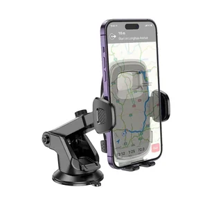 Braders Uchwyt Samochodowy do Szyby / Deski H15 czarny - Uchwyty samochodowe do telefonów - miniaturka - grafika 6