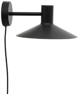 Lampy ścienne - Frandsen - Minneapolis Lampa Ścienna Matt Black Frandsen - miniaturka - grafika 1